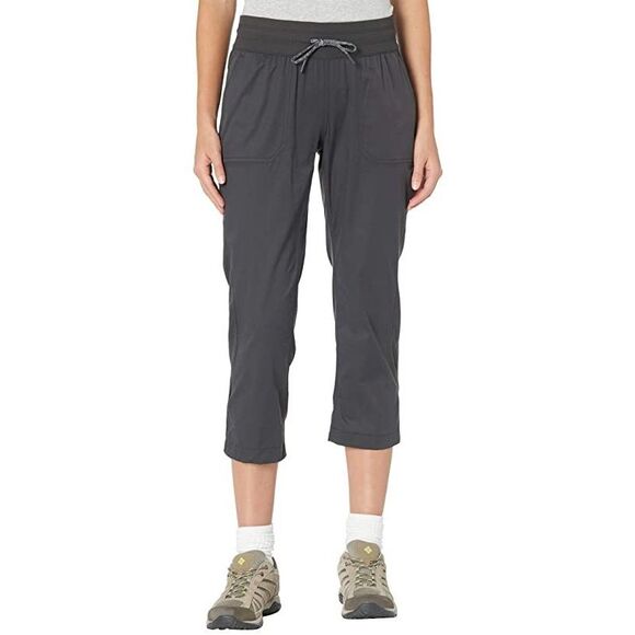 The North Face Aphrodite 2.0 Motion Water Repellent Crop Pants Grey Size L - Picture 1 of 3